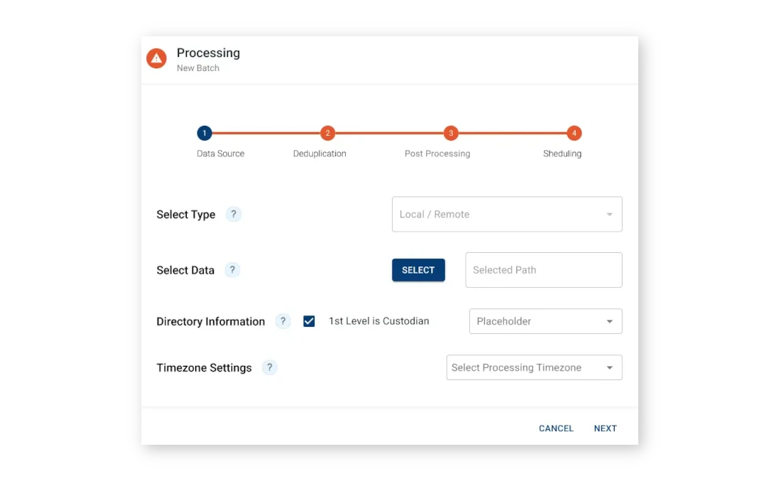 Farsight eDiscovery Screenshots